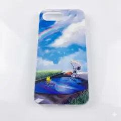 【新品未使用】　スヌーピー iPhone12 用ソフトケース　キャラクターのサムネイル