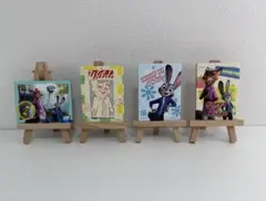 ズートピア2 キャンバスマグネット 4点