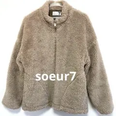 soeur7 ボアジャケット ベージュ
