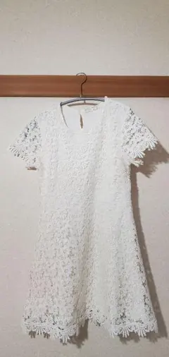 ザラキッズ レースワンピース クロシェ編み size11/12