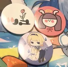 ツユ 缶バッジセット