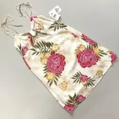 【タグ付未使用】BILLABONG ビラボン　花柄キャミワンピ　XS