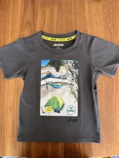 asics TIGER グレー Tシャツ 110のサムネイル