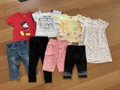 キッズ服　女の子　100 ユニクロ　ベビードール　他　8着