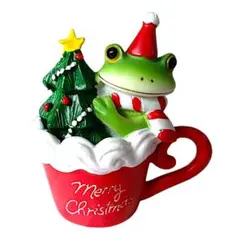 【25AW新商品2・コポー】コポー　クリスマスカップケーキとカエル