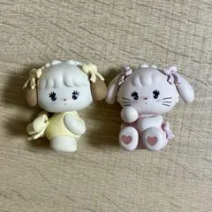 mikko characters マスコットフィギュア 2体セット