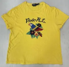 H792 訳あり　Polo by Ralph Lauren Tシャツ　オウム刺繍