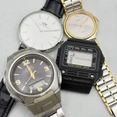 カシオ シチズン クォーツ メンズウォッチ まとめ売り 1017-S7122t