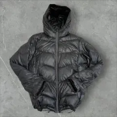 y2k 00s ダウンジャケット ギミック パンク　ドローコード