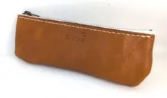 【レザー ペンケース 】ヌメ革・ブラウン