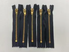 11cm ファスナー ブラック 5本 セット