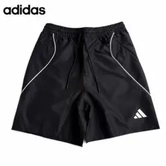 【新品・タグ付き】adidas アディダス ショートパンツ メンズ ブラック Lのサムネイル