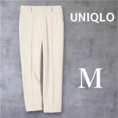 未使用 ユニクロ イージーアンクルパンツ ナチュラル ホワイト M ストレッチのサムネイル
