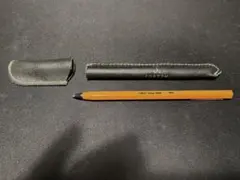 FORTEN レザー ペンケース 革巻きボールペン