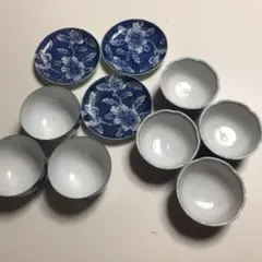 有田焼　華窯　湯呑み、小皿、小鉢皿