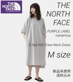 ノースフェイス パープルレーベル Crew Neck Dress Mサイズ新品