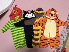 ベビー服 ロンパース50~60 50~70 あおむし クロミ ティガー はち