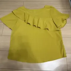 INDIVI フリルブラウス イエロー size：38のサムネイル