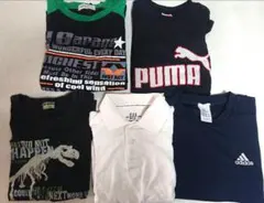 半袖Tシャツ　5枚セット 130 プーマ アディダス GAP　男の子