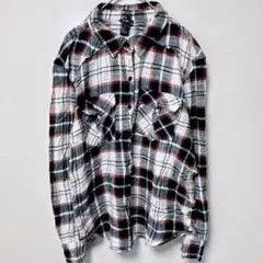 早い者勝ち⭐️FOREVER 21 【S】チェック柄 ネルシャツカジュアルのサムネイル