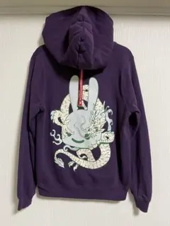 CUNE キューン　ジップパーカー　うさぎ