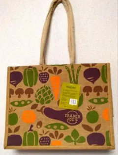 TRADER JOE'S エコバッグ 野菜柄