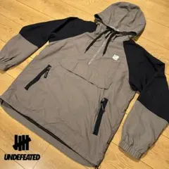 アンディーフィーテッド Champion ナイロンジャケット グレーブラック M