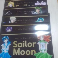 ベ*ル様 セーラームーン　明治　クリアファイルチケットフォルダー　5枚