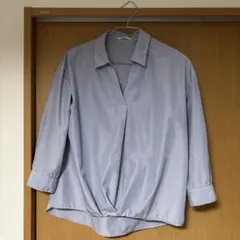 Honeys ハニーズGLACIER ストライプ 7分袖シャツ