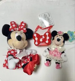 ミニーマウス ぬいぐるみセット