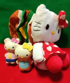 ハンバーガーに変身キティちゃん＆マッククルーのキティちゃん☆