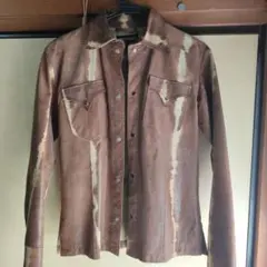 TORNADO MART ブラウン　レザージャケット サイズL