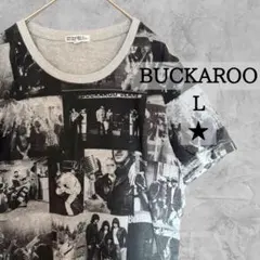 【美品】 BUCKAROO 総柄 オールオーバープリント コットン L Y2Kのサムネイル