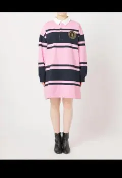 U by spick&span　オーバーサイズポロワンピースのサムネイル