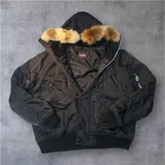 ✨激安✨n2b短丈 フライトジャケット ファー付き