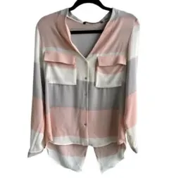 ZARA ブラウス バックスリット