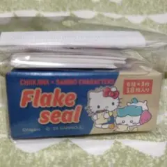 新品未開封品　ちいかわ　サンリオ　箱付き　フレークシール