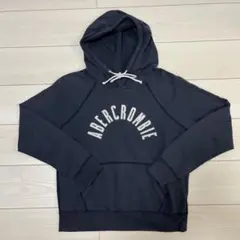 Abercrombie フード付きパーカー M ネイビー
