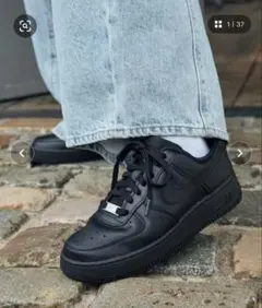 NIKE エアフォース　ブラック