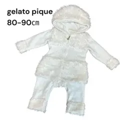 gelato pique ジェラートピケ プードルロンパース 80-90cm
