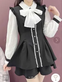 【専用出品】ROJITA BIGリボン配色セットアップ