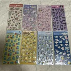 【匿名配送】8点セット　ダイソー DAISO ぷくっとシール サンリオ　入手困難