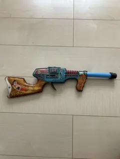 昭和レトロ ビンテージ ブリキ 鉄砲　鉄腕アトム　マシンガン　機関銃　手塚治虫 昭和レトロ ビンテージ ブリキ 鉄砲 鉄腕アトム マシンガン 機関