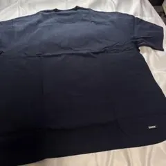 ENNOY Tシャツ ネイビー　裾ワンポイント