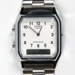 CASIO AD-240 アナデジ腕時計 新品未使用 電池交換済み