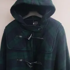 ウール70% ロングダッフルコート