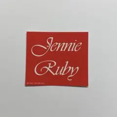 Jennie Ruby ステッカー ジェニー 日本盤 ルビー 公式品