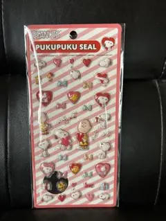 PEANUTS スヌーピープクプクシール