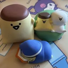 お文具といっしょ プリンさん 食玩 フィギュア ガチャ ライト セット