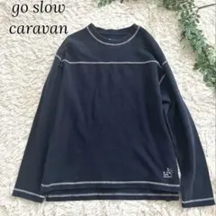 go slow caravan 極厚天竺フットボールロンTEEのサムネイル